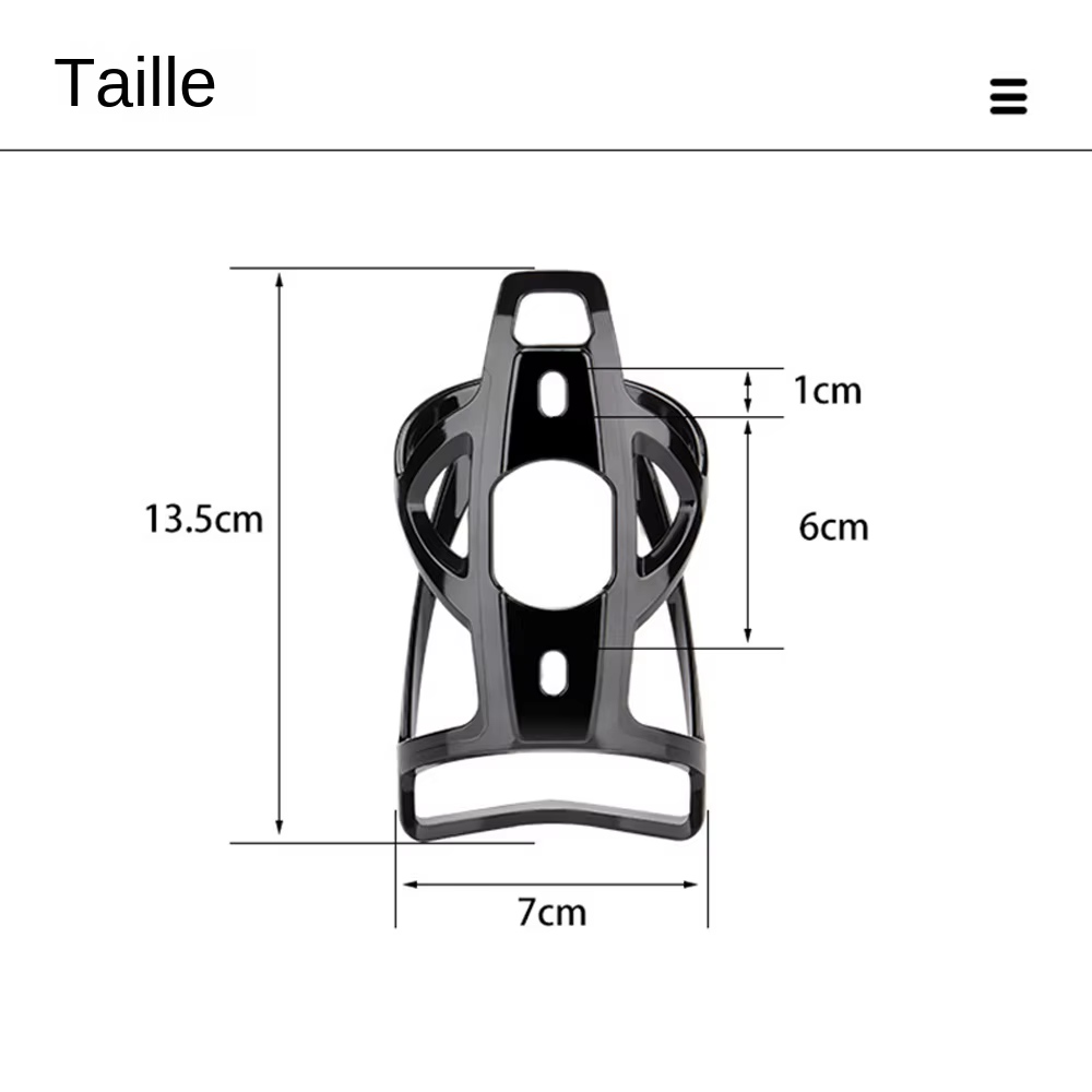 Toptrek – porte-bouteille pour vélo