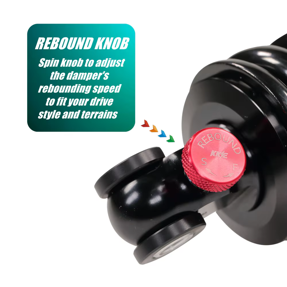 KKE 165mm 2000LBS/IN Suspension hydraulique réglable pour Scooter électrique TEVERUN BLADE GT GT + II 2 FIGHTER 11 + 11 SUPREME 7260R