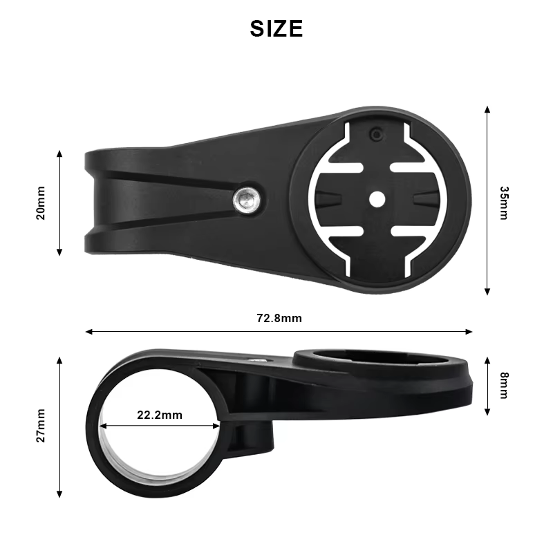 RIDERACE support d'ordinateur pour guidon de vélo pour compteurs de vitesse GARMIN