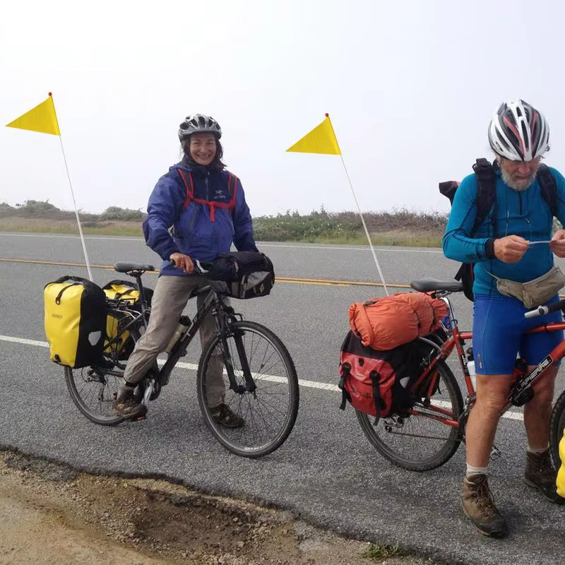 Drapeau de sécurité pour vélo de route et vtt