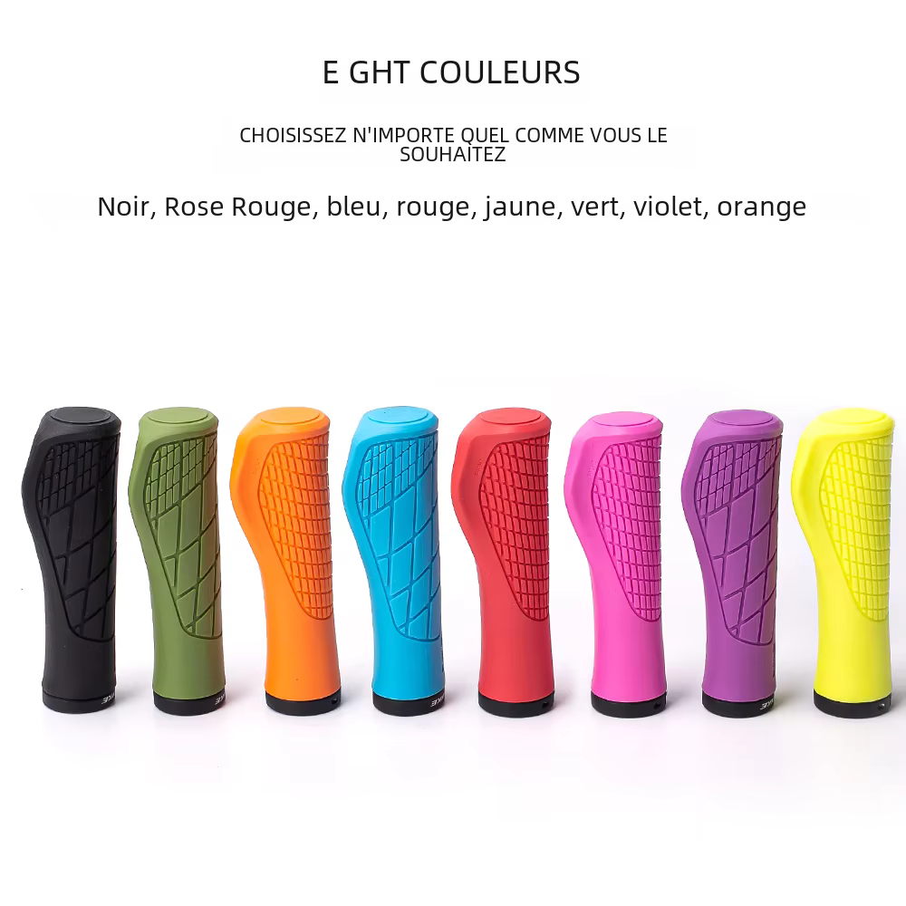 TANKE poignées de guidon en Silicone poignée vtt antichoc antidérapant montagne/route vélo
