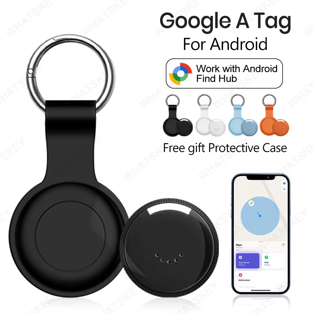 Traceur GPS intelligent Android avec Google Find Hub, localisateur GPS portable, alarme anti-perte Android, balises de localisation GPS