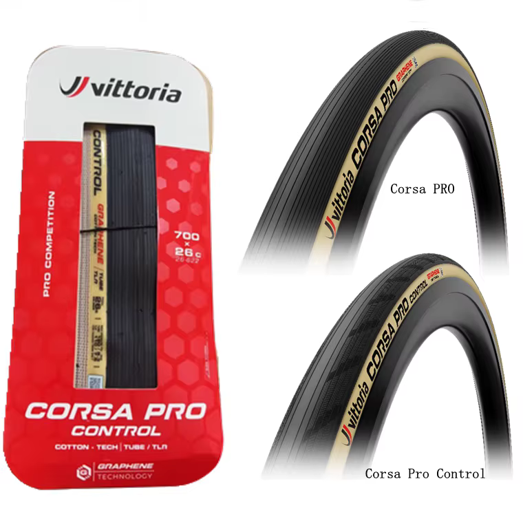 Vittoria Corsa PRO CONTROL TLR Tubeless prêt 700x28C 26C 32C pneus de vélo de route GRAPHENE 2.0