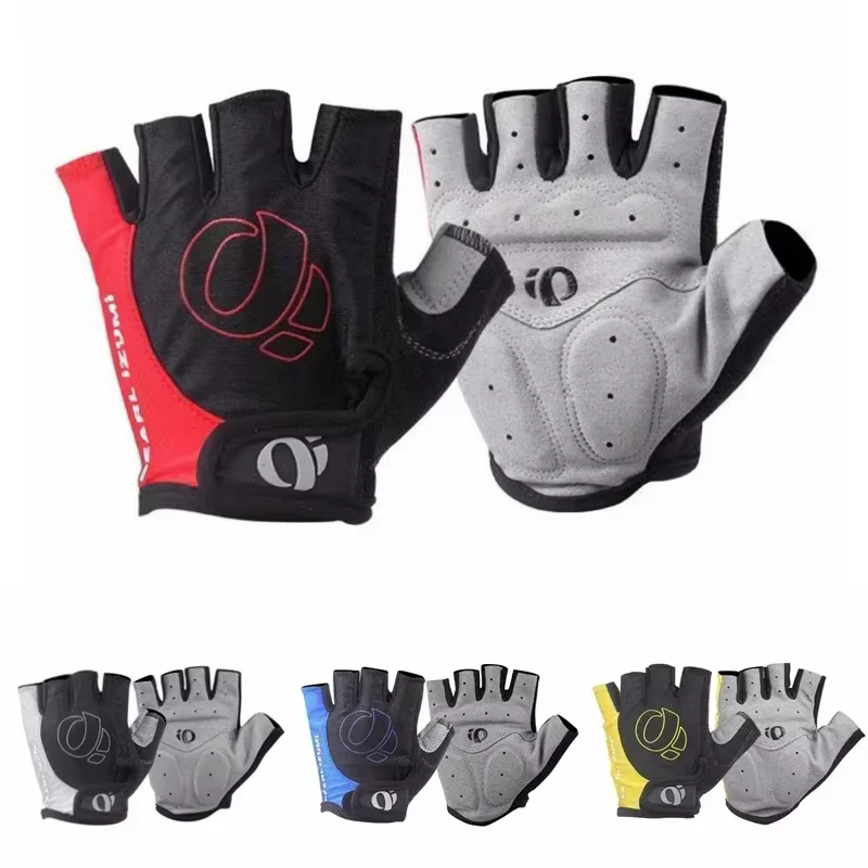 Gants de cyclisme demi-doigt Gel anti-dérapant Anti-transpiration