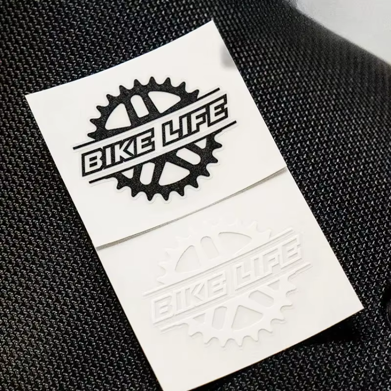 Autocollant décoratif en vinyle imperméable pour cadre de vélo
