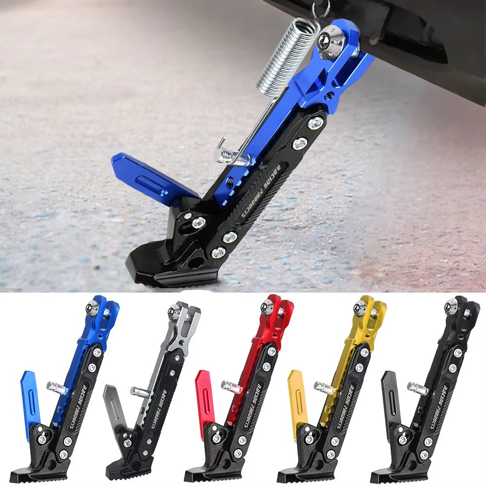Béquille latérale réglable CNC pour moto électrique