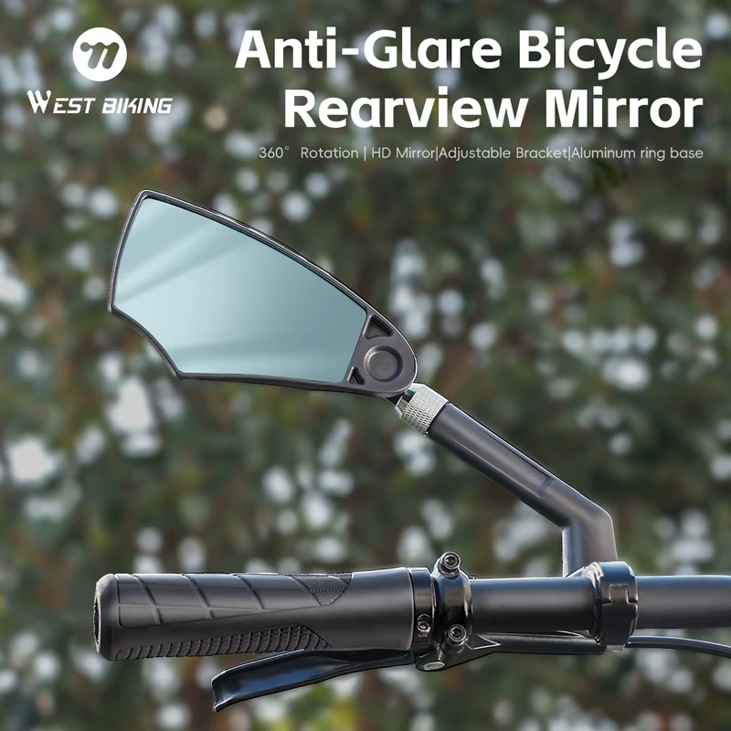Rétroviseur de vélo WEST BIKING anti-éblouissement 360° °