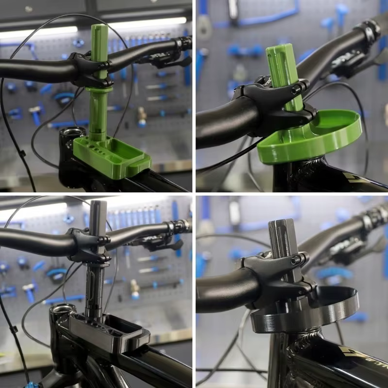 Support de montage amovible pour tube de direction de VTT