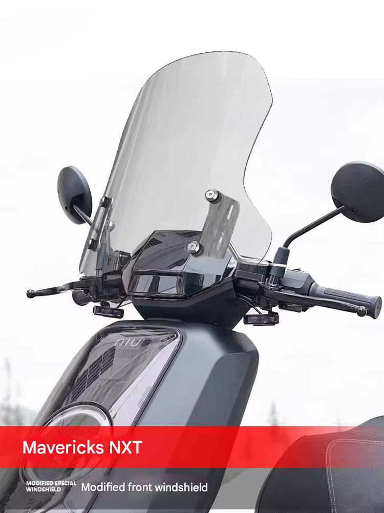 Pare-brise avant NIU NXT NXL NLT NX - Protection contre le vent élégante et fonctionnelle pour les conducteurs de scooters électriques