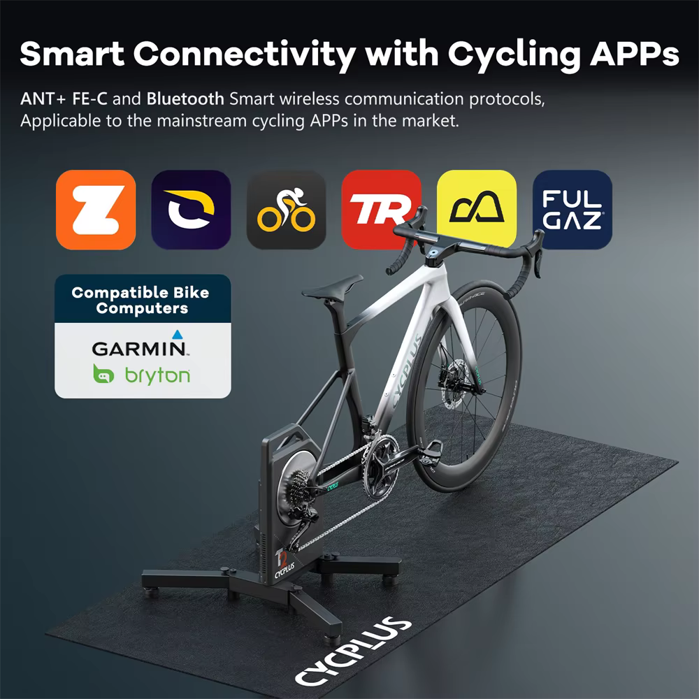 CYCPLUS T2 entraîneur de vélo à domicile exercice à entraînement Direct