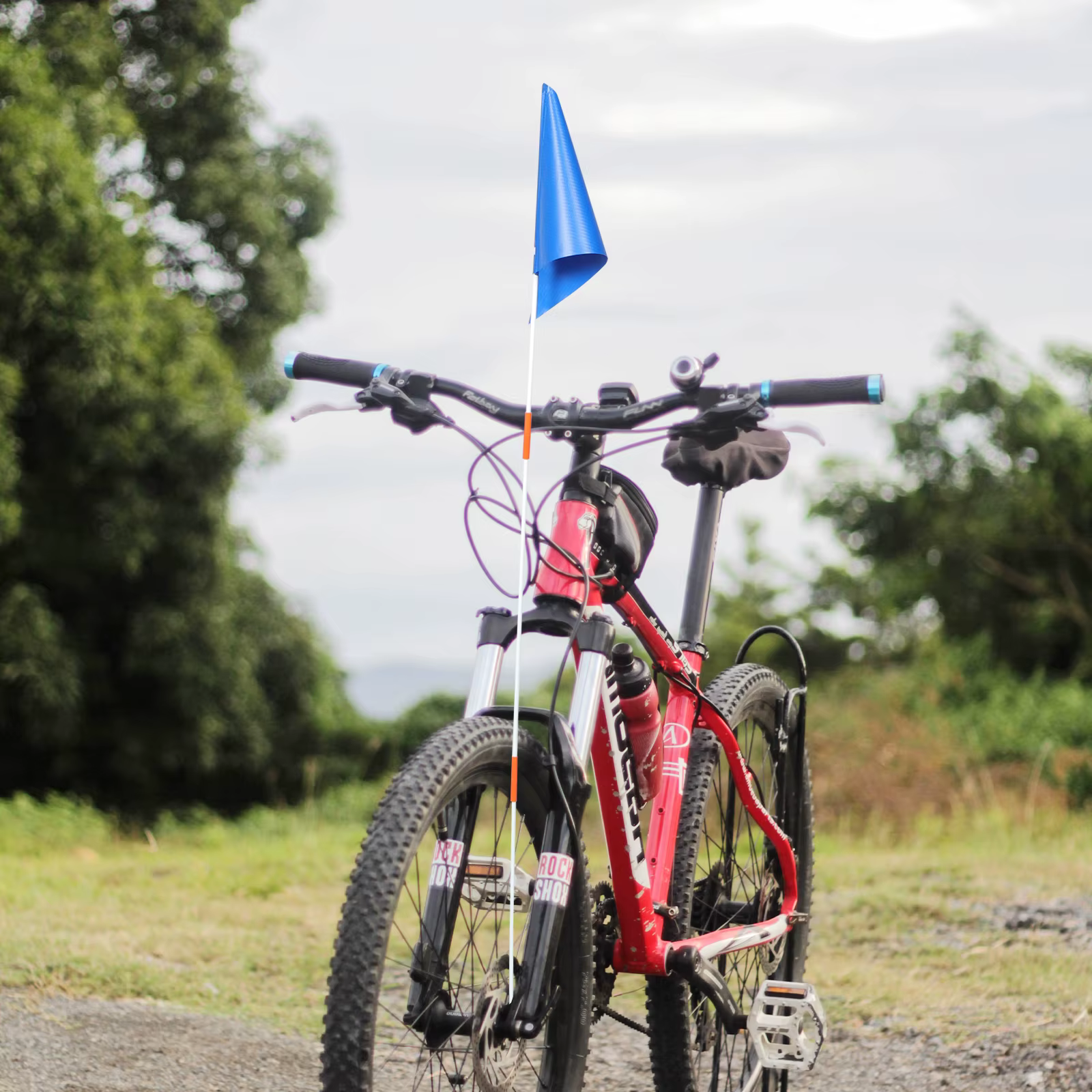 Drapeau de vélo en Fiber de verre solide