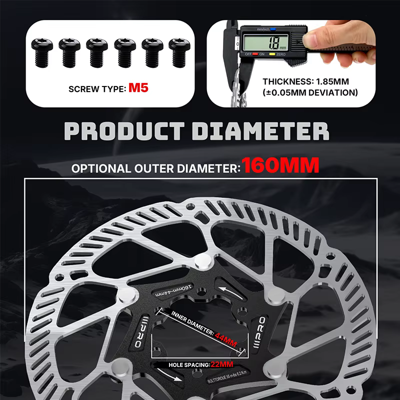IIIPRO vélo Rotor 140/160/180/203MM