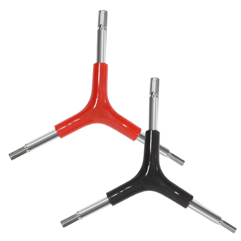 Nouvel outil hexagonal à trois branches pratique pour la réparation de vélos de route