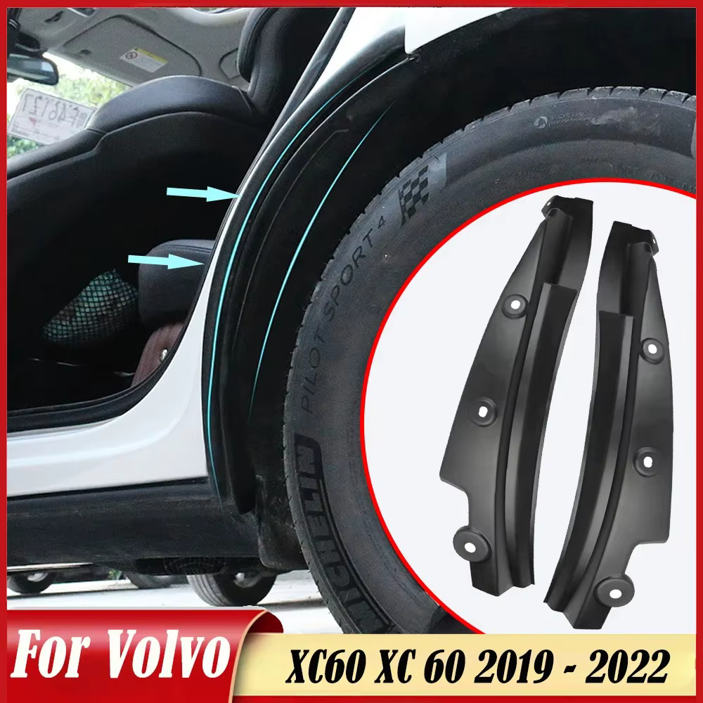 Accessoires de voiture : Cache-garde-boue pour Volvo XC60 2018 2019 2020 2021 2022 – Garde-boue extérieur, pare-éclaboussures, protection anti-merde