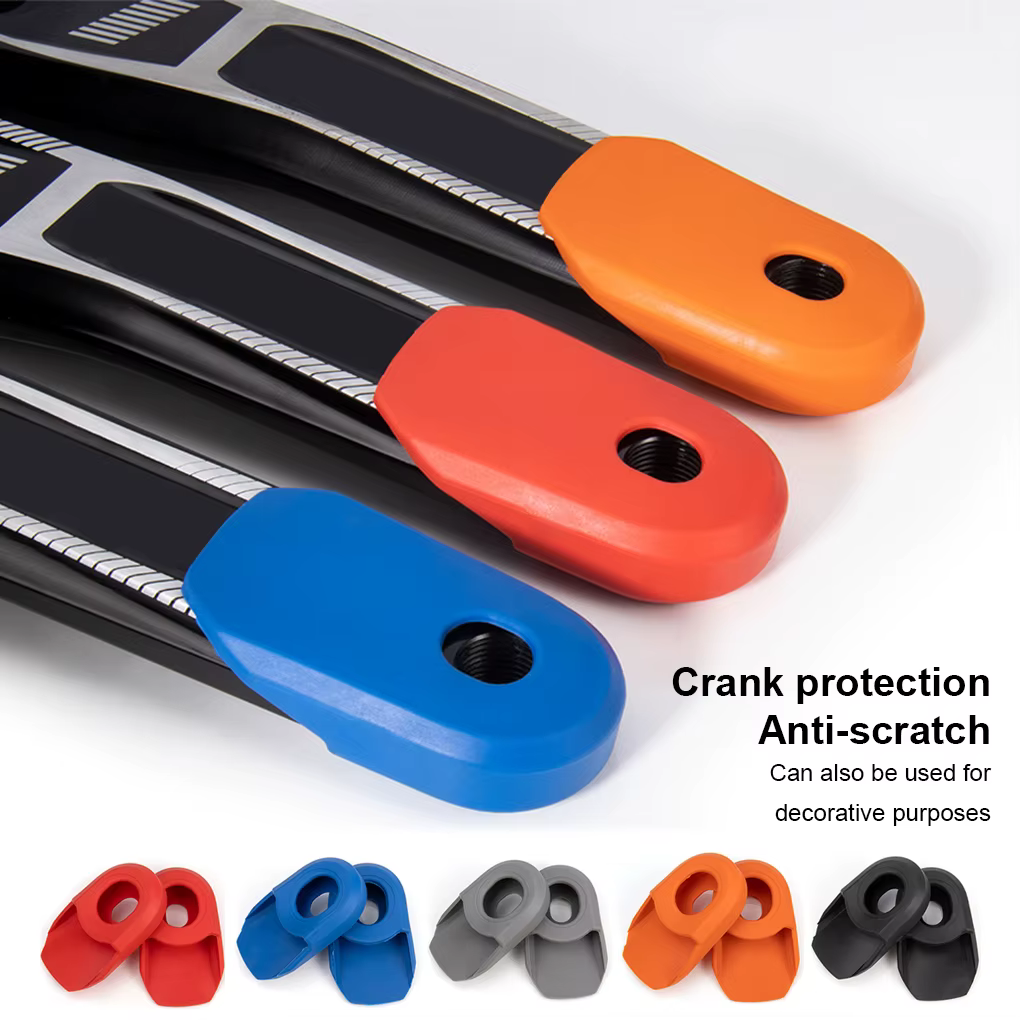 VIARON 2 pièces protecteur de bras de manivelle de vélo vélos de montagne casquette de cyclisme couverture élastique
