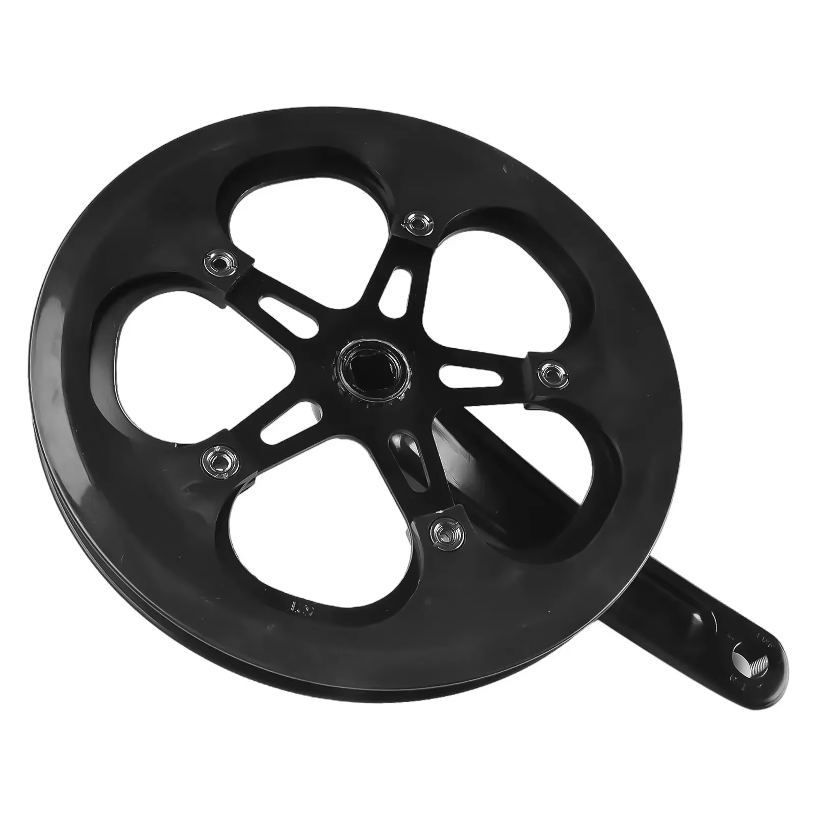 Pédalier noir pour vélo électrique 52T