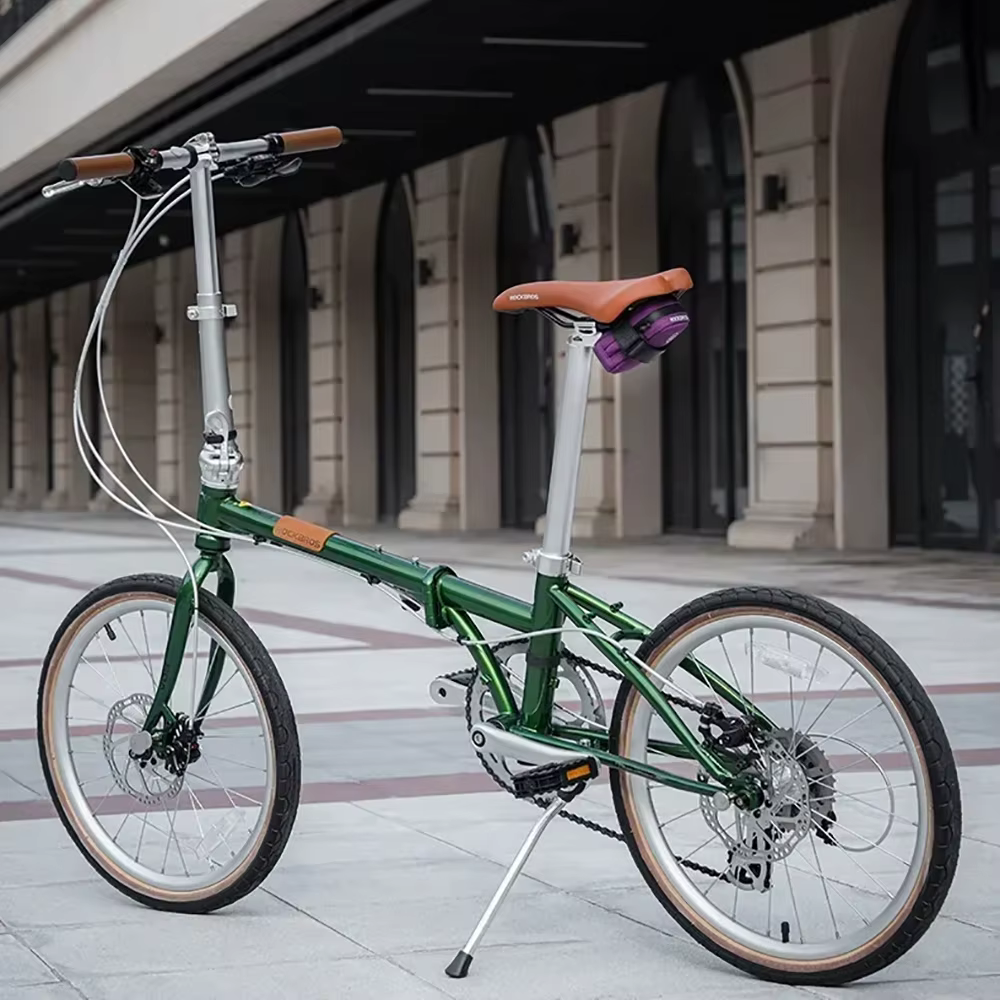 Sacoche de selle de vélo ROCKBROS sécurisée par système de fixation
