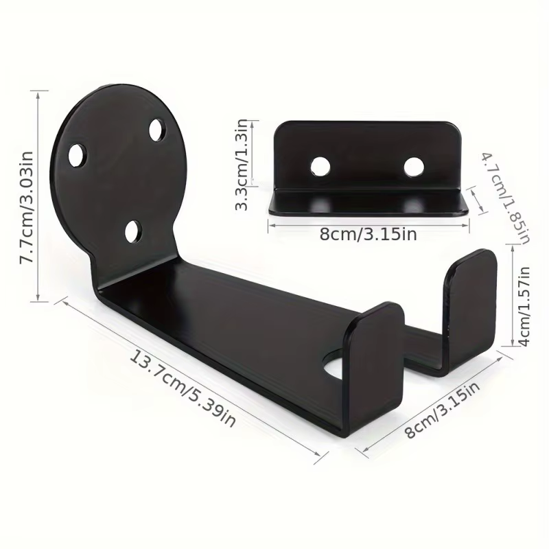 Support mural robuste pour vélo – Crochet de rangement pratique pour VTT