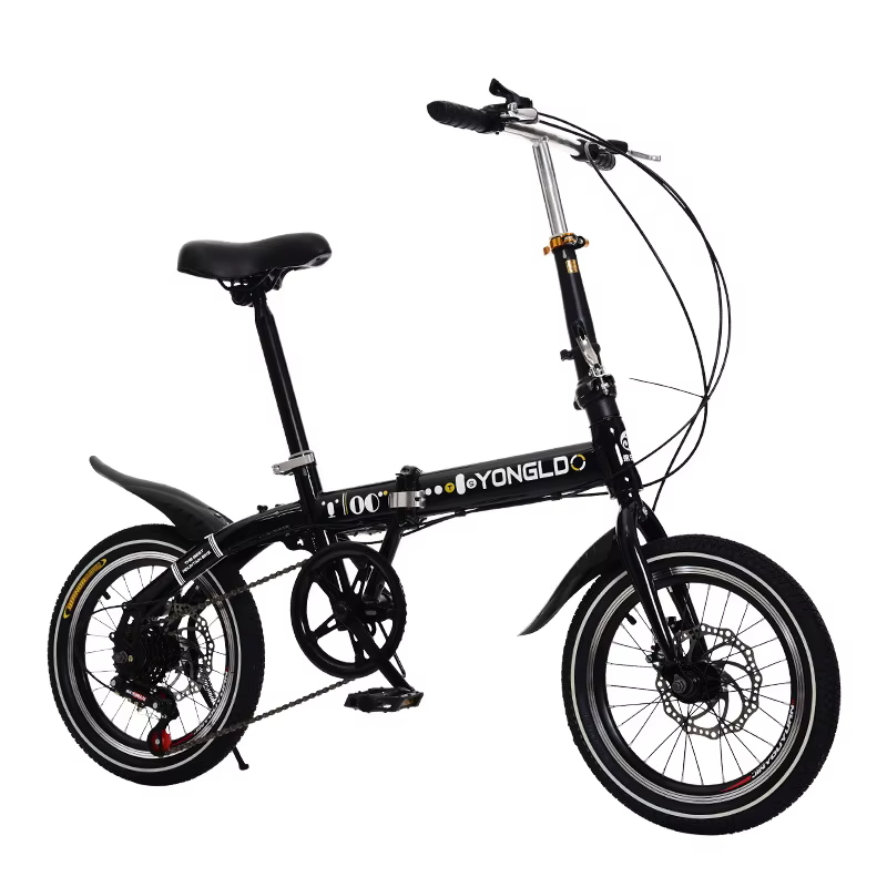 16 20 pouces 7 vitesses cadre en acier au carbone vélo hommes ou femmes léger pliable Cycle