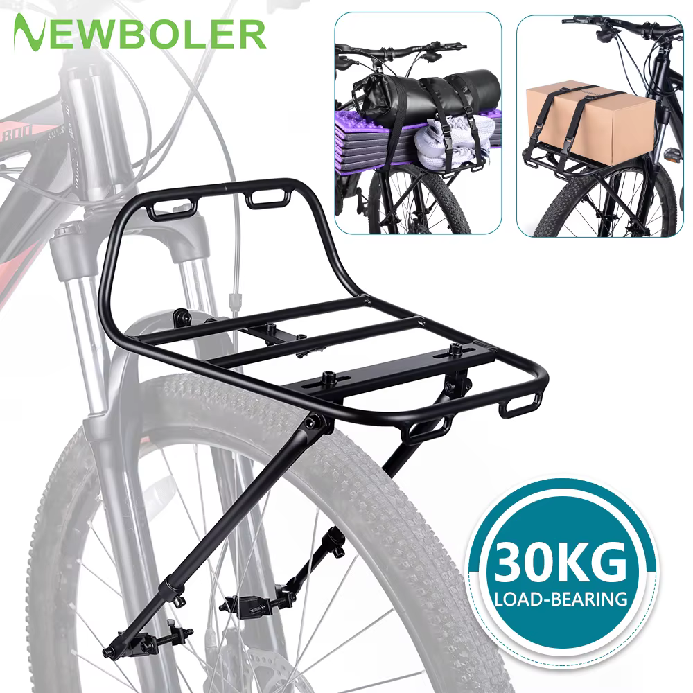 Porte-bagages avant en alliage d'aluminium 2026 pour VTT et vélo de route