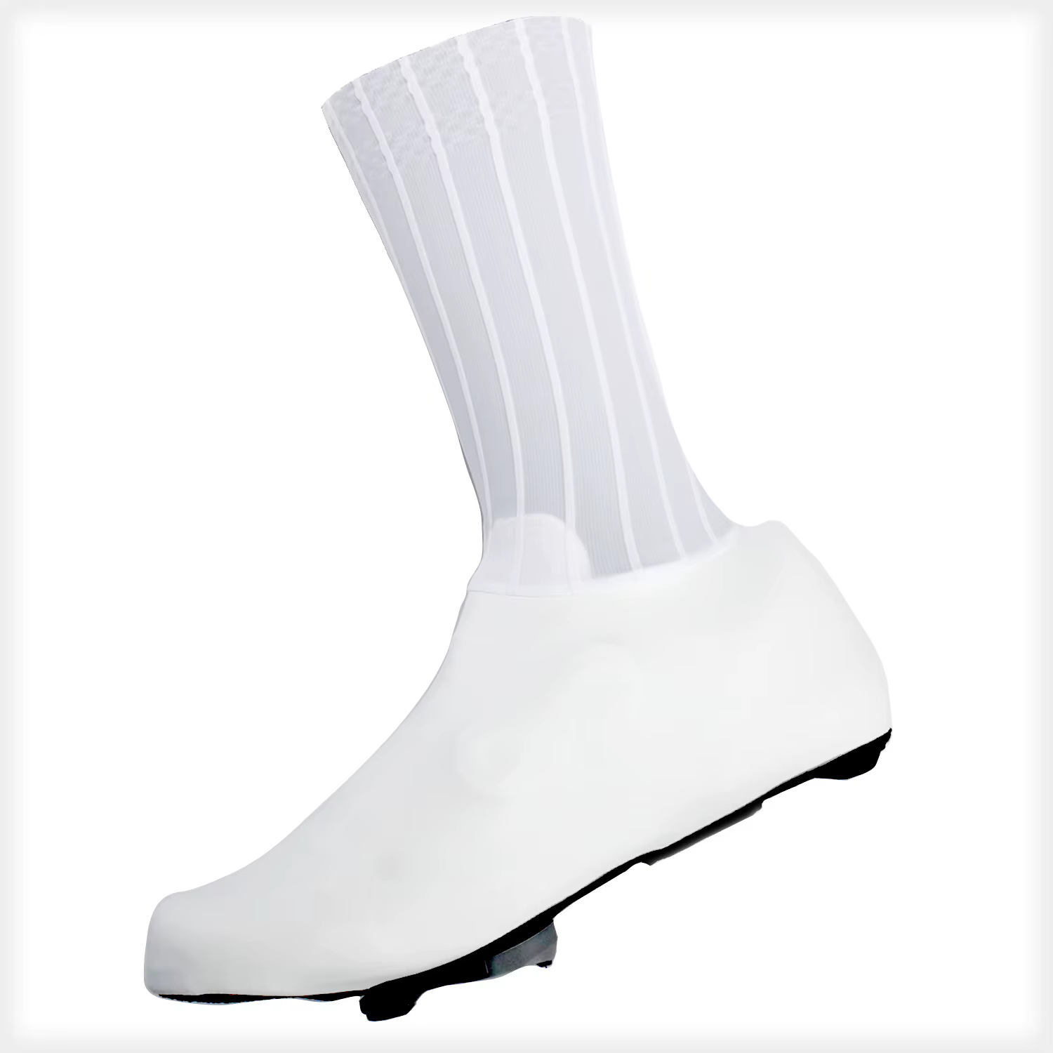 Couvre-chaussures aérodynamiques pour le cyclisme