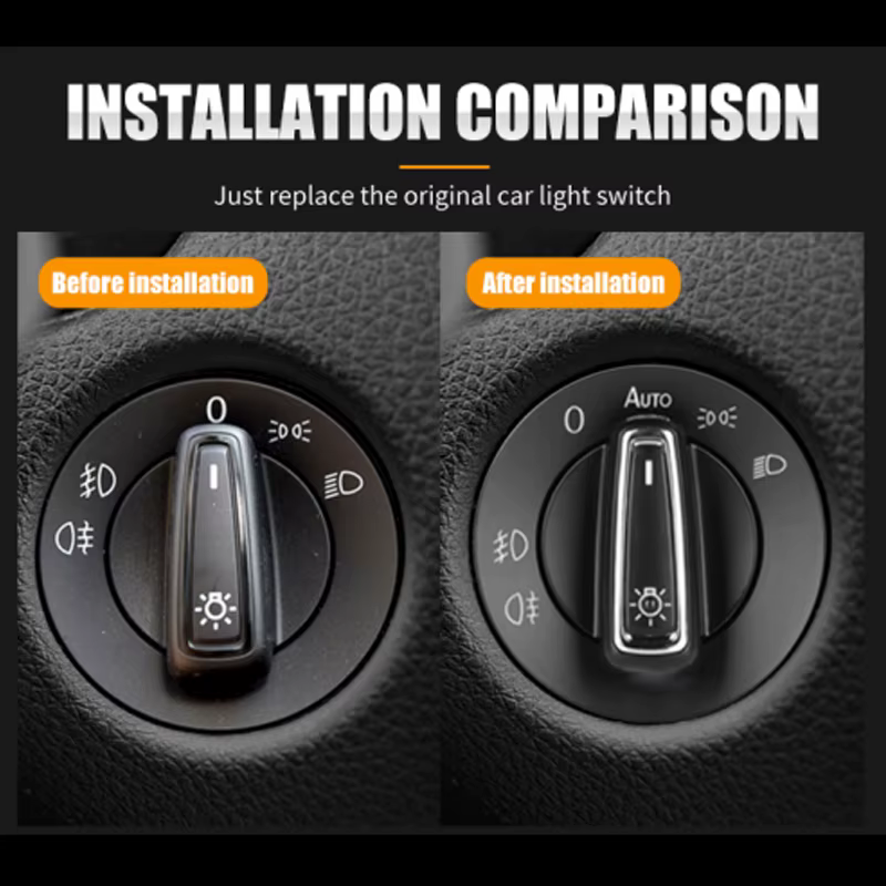 Pour Volkswagen VW Transporter T5 Caravelle Multivan 2003-2015 accessoires de voiture mise à niveau automatique pour VW Doubleback Transportor 2011