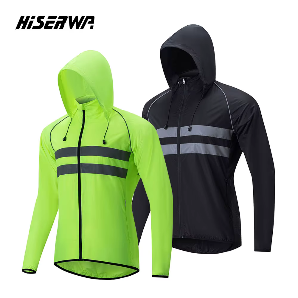 HISERWA – veste coupe-vent pour cyclisme
