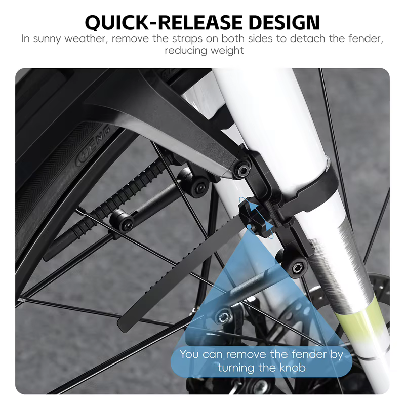 WEST BIKING – garde-boue de vélo à couverture complète