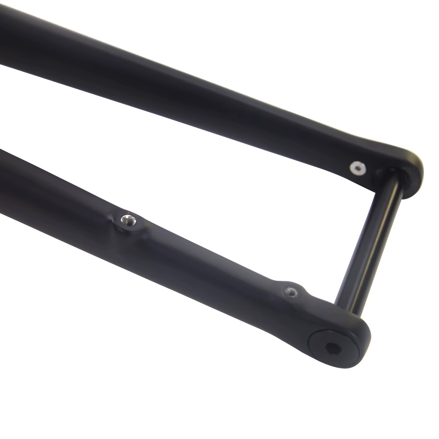 Fourche de vélo de route rigide en carbone