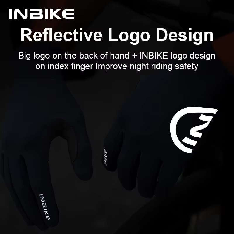 INBIKE gants thermiques VTT pour hommes et femmes compatibles avec écran tactile