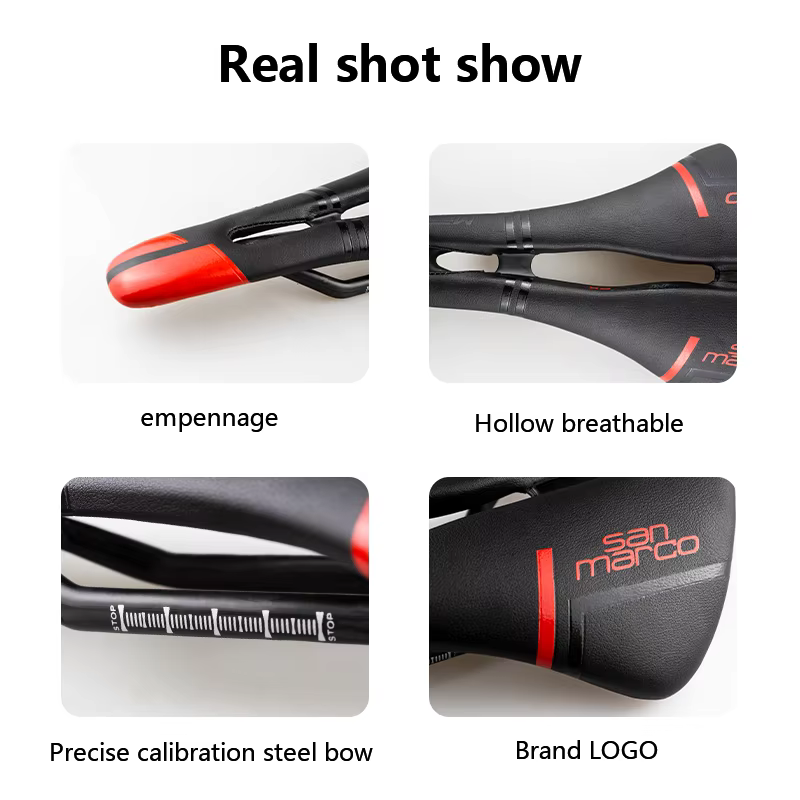 SAN MARCO mantra selle en fibre de carbone pour vélo de route 143mm Ultra-léger respirant hommes femmes