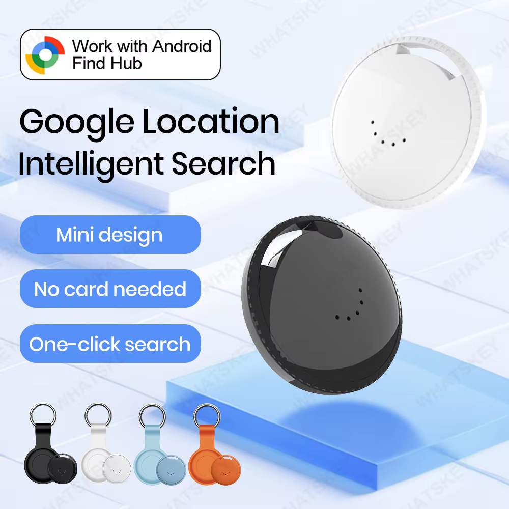 Traceur GPS intelligent Android avec Google Find Hub, localisateur GPS portable, alarme anti-perte Android, balises de localisation GPS