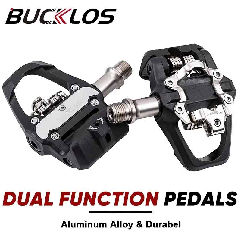 Pédale de vélo BUCKLOS à double fonction