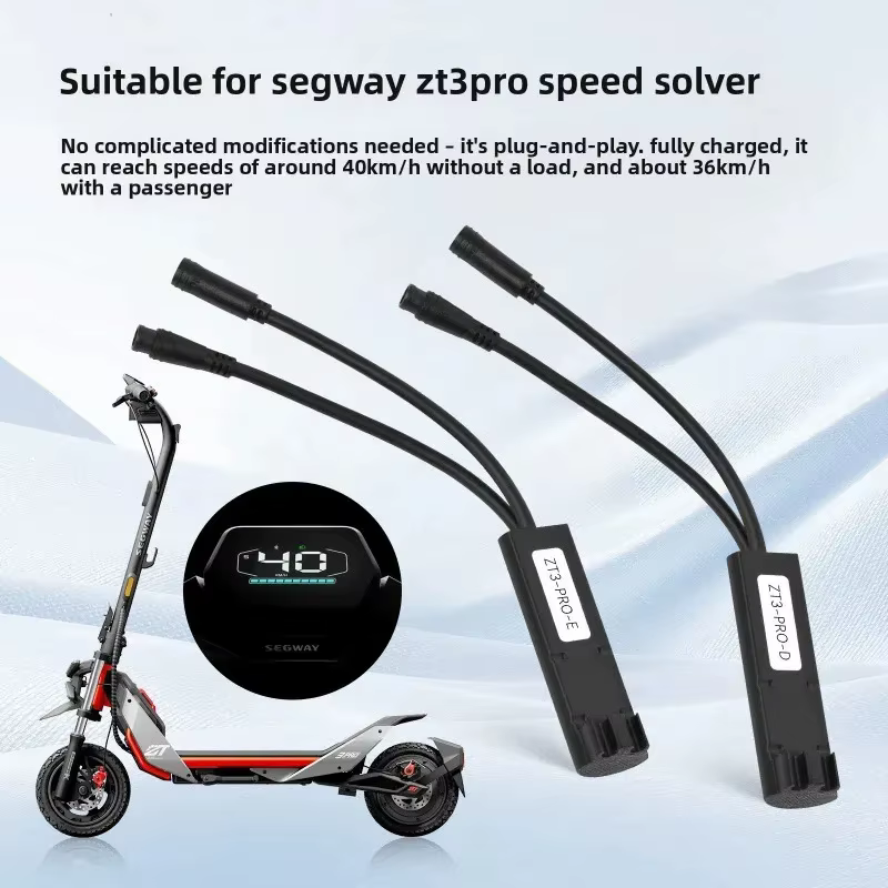 Câble de réglage de vitesse personnalisé pour trottinette Segway Ninebot ZT3 PRO/E - Compatible avec les modèles capable de atteindre 40 km/h