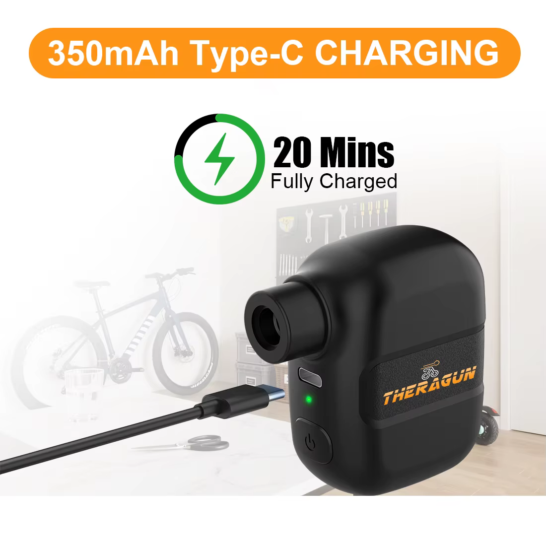 Mini pompe à vélo Portable