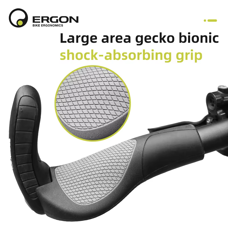 ERGON poignées de guidon de VTT GP1 GP3 GP5 pince de montage d'extrémité de barre de vélo poignée ergonomie