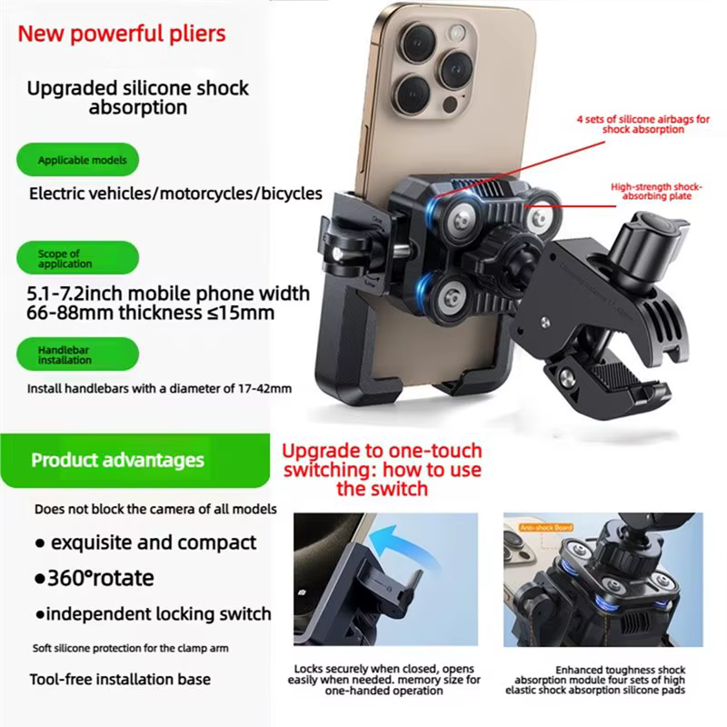 Support de téléphone pour vélo