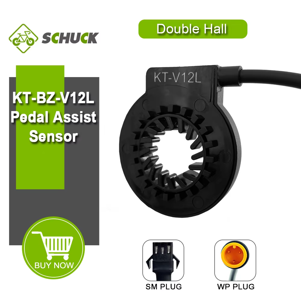 Capteur d'assistance de pédale Double Hall pour vélo électrique 12V-72V