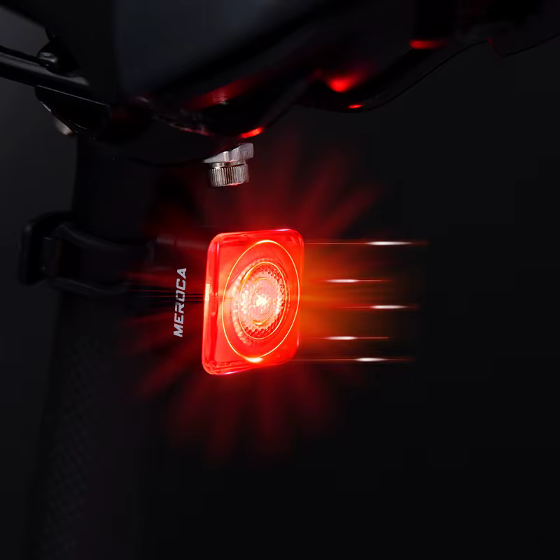 MEROCA feu arrière de vélo capteur de frein Intelligent lumière pour vtt