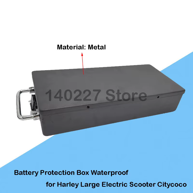 Boîte de Protection de batterie étanche pour Harley grand Scooter électrique Citycoco