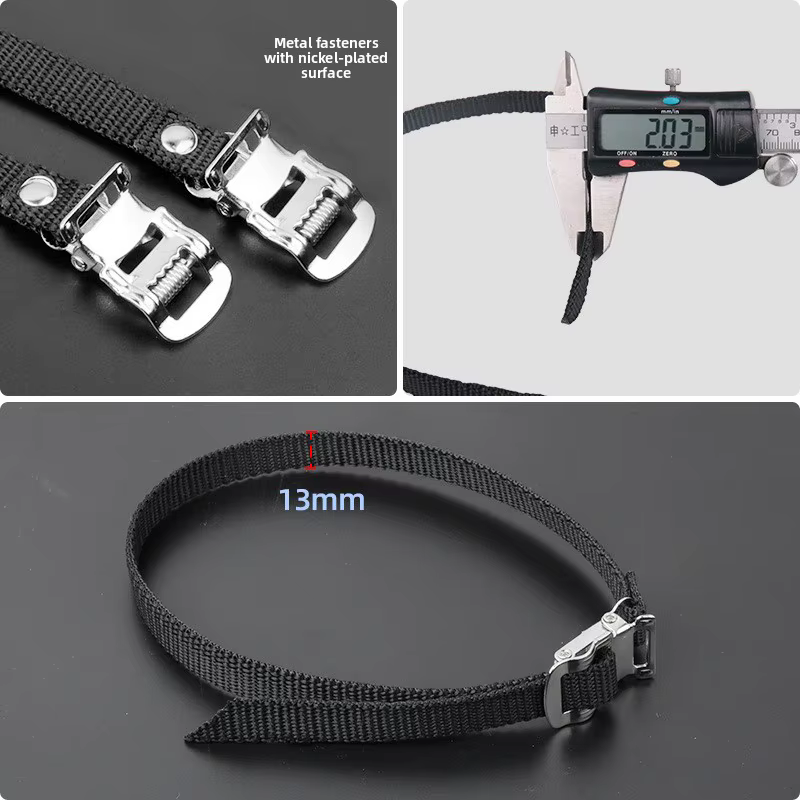 Couvre-pédales de vélo avec motif chien volant - Paire de protège-pédales avec sangles réglables et cordes de fixation