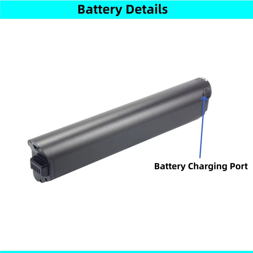 Batterie de vélo électrique HillMiles MileTrail 1 36V 13Ah 15Ah 16Ah 17