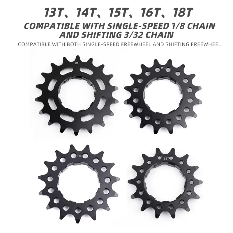 POLSO BMX vélo roue libre 12T 13T 14T 15T 16T 17T 18T acier chromé BMX pignon