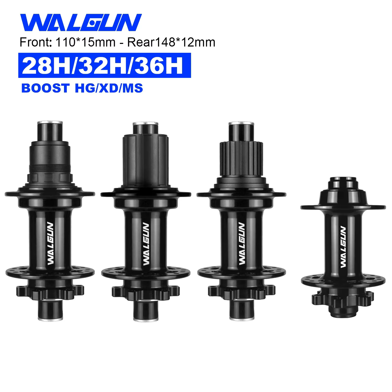 Moyeu de suralimentation de vélo VTT Walgun