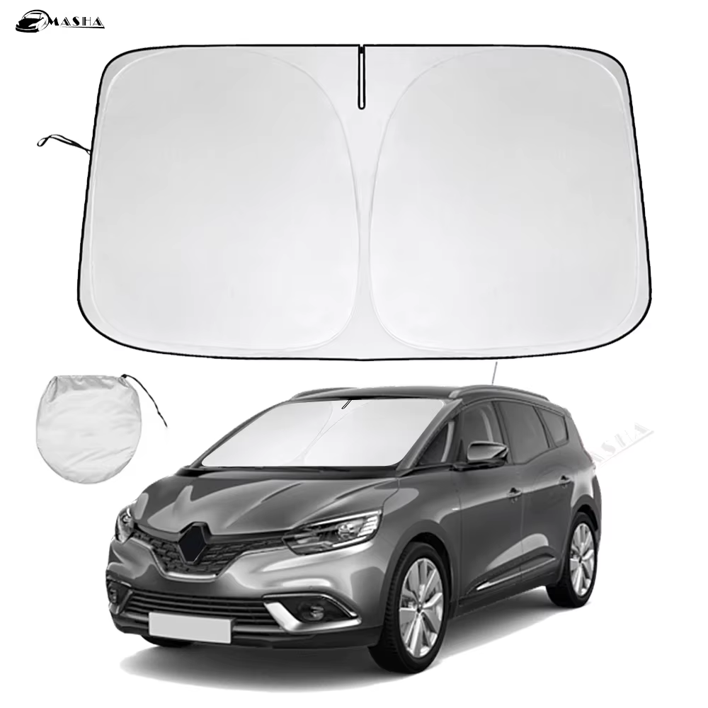 Pare-soleil pliable pour pare-brise de voiture, blocs de protection contre les rayons UV, pour Renault Scenic Grand Scenic 2013 – 2023