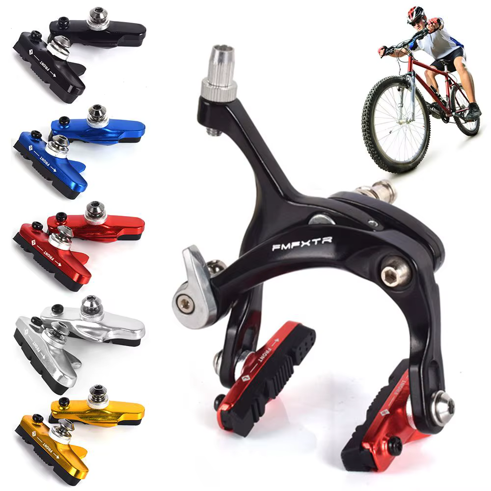 Plaquettes de frein en caoutchouc durables pour vélo de montagne V-Brake MTB