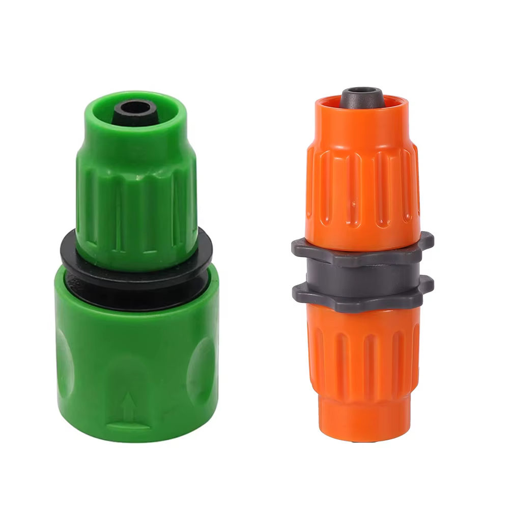 Irrigation de jardin 3/8 "tuyau télescopique connecteur rapide accessoires de pistolet à eau lavage de voiture réparation couplage 8/11mm raccords de tuyau