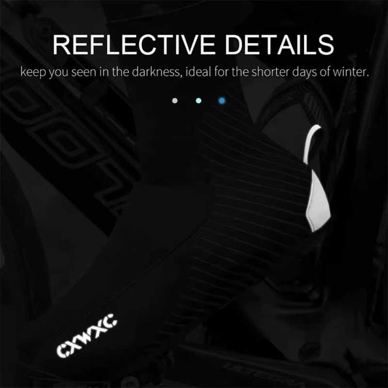 Couvre-chaussures de cyclisme d'hiver chauds pour hommes et femmes