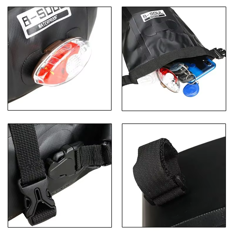 B-SOUL-Sac de siège de vélo étanche