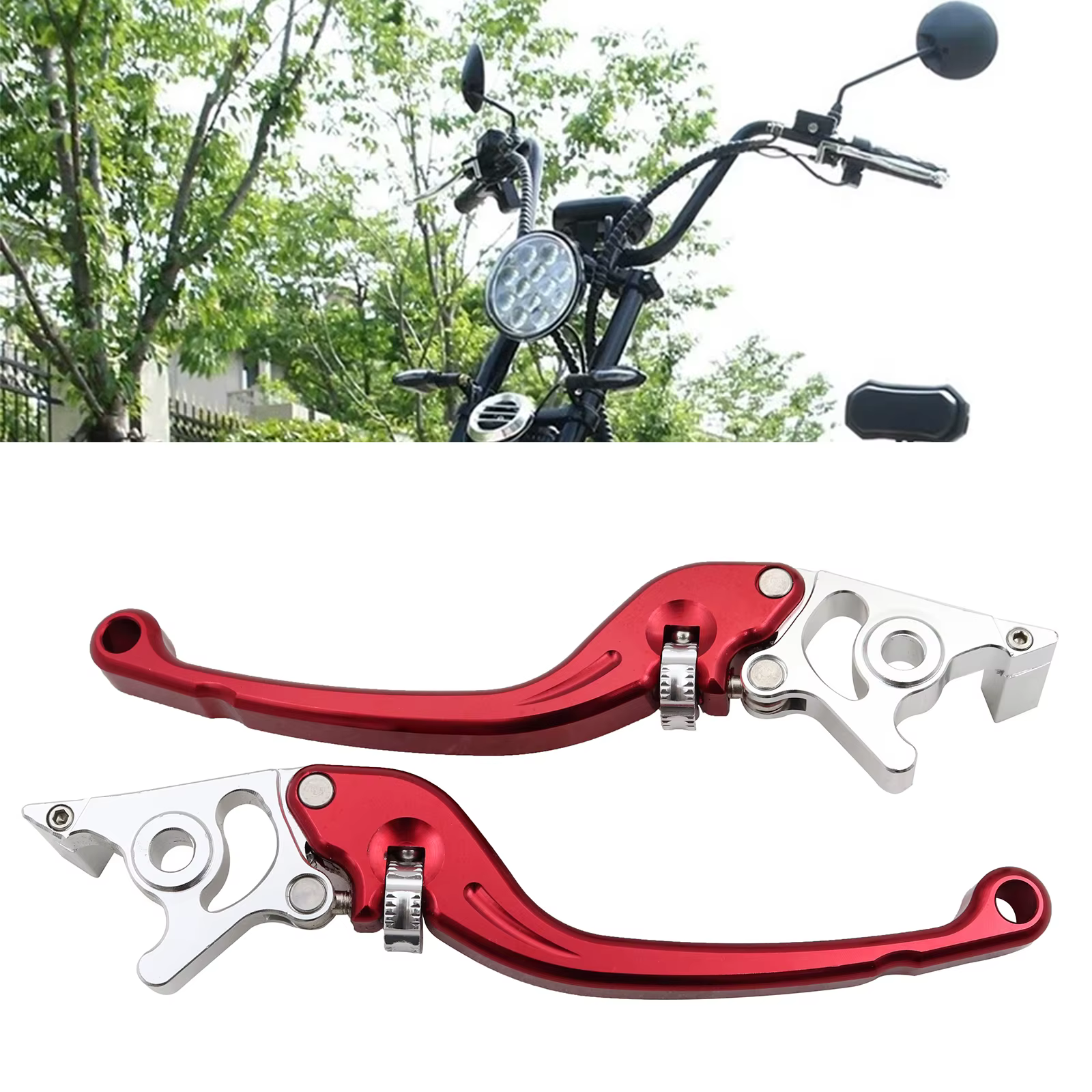 Pompe de frein à main en aluminium CNC pour scooter électrique Citycoco